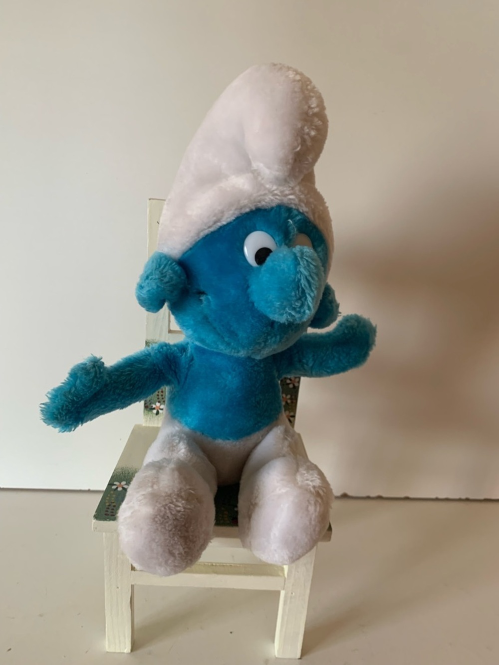 1979 Smurf Plush Vintage Toy Peyo Wallace Bertie & Co